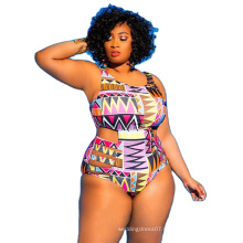 Hot sale Wholesale African Print Bikini Plus Size Designer Swimwear One Piece Swimsuit For Women 2021